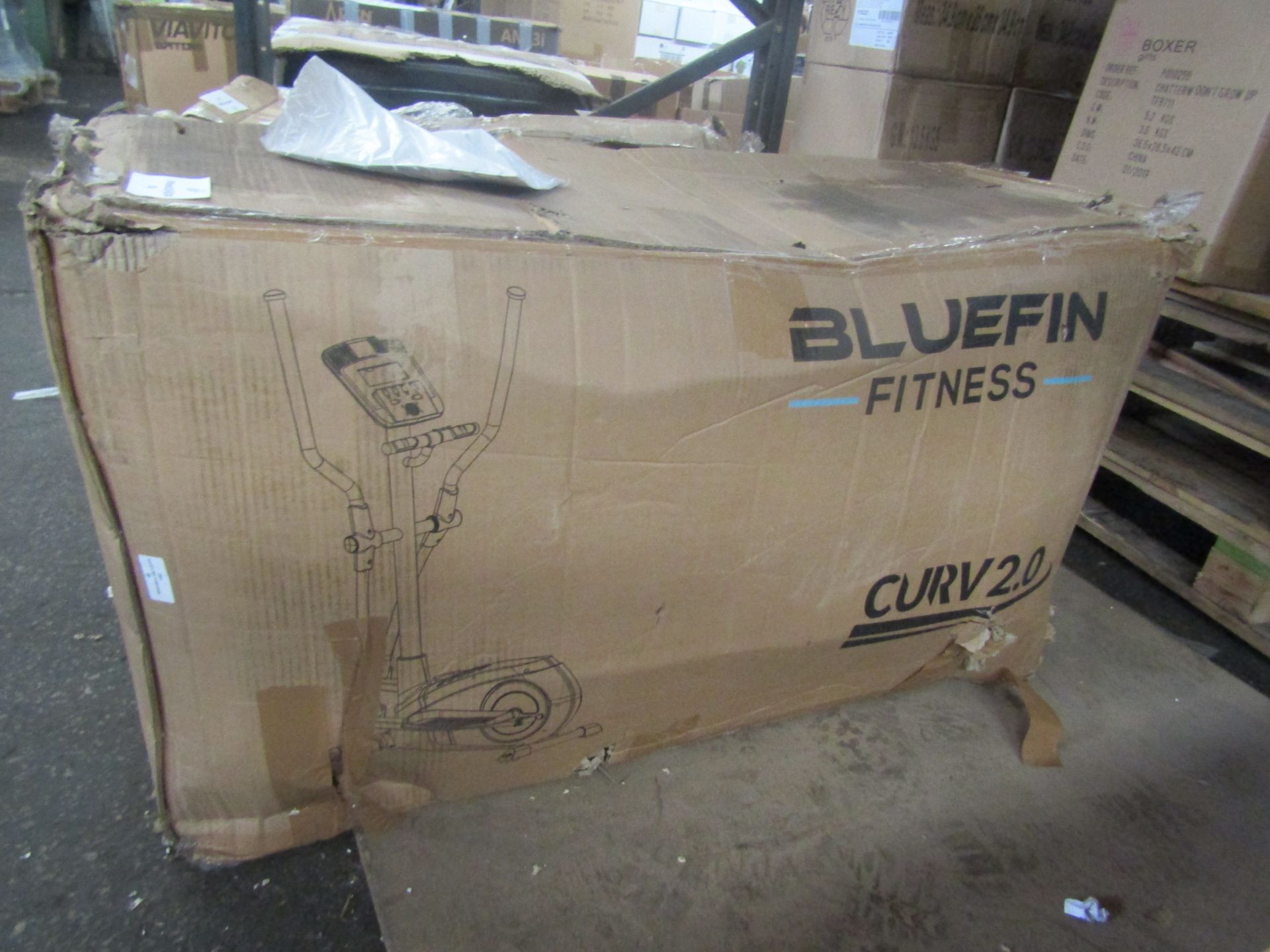 Bluefin Fitness Curv 2.0 Elliptical Trainer RRP 599.00 About the Product(s) WHISPER QUIET FLUID - Image 2 of 2