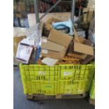 Pallet of unmanifested customer returns, can contain unwanted, refused delivery, missing parts and