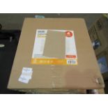 2x Asab Collapsible Transparent Shoe Boxes, Unchecked & Boxed.