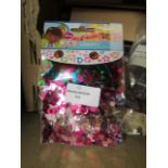 Box Of 11x Packs Of 6 Pack Confetti, New & Packaged.