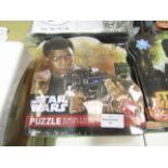 3x Various Disney Starwars 1000pcs Puzzles - All Unchecked.