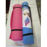 3x Various Exercise Mat's - All Unchecked & Rolled Up.