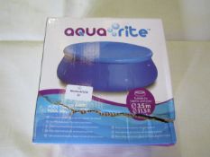 Aquarite Pool Cover, Size: 3.5m 11.5ft - Unchecked & Boxed.