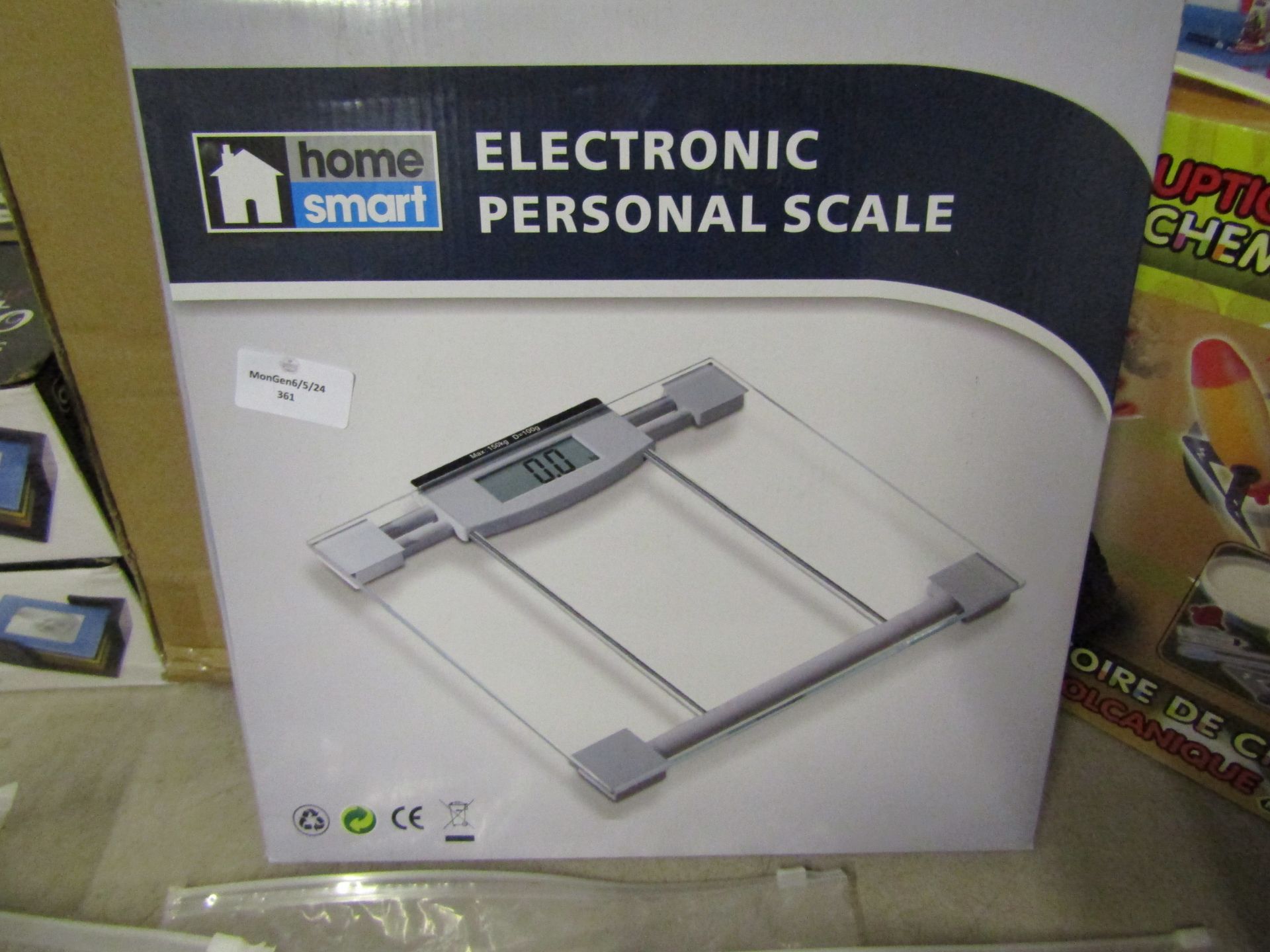 Home Smart Electronic Personal Scale, Unchecked & Boxed.