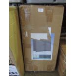 Under Sink Bathroom Cabinet Grey With Bamboo Top, Size: 60x30x60cm - Unchecked & Boxed.