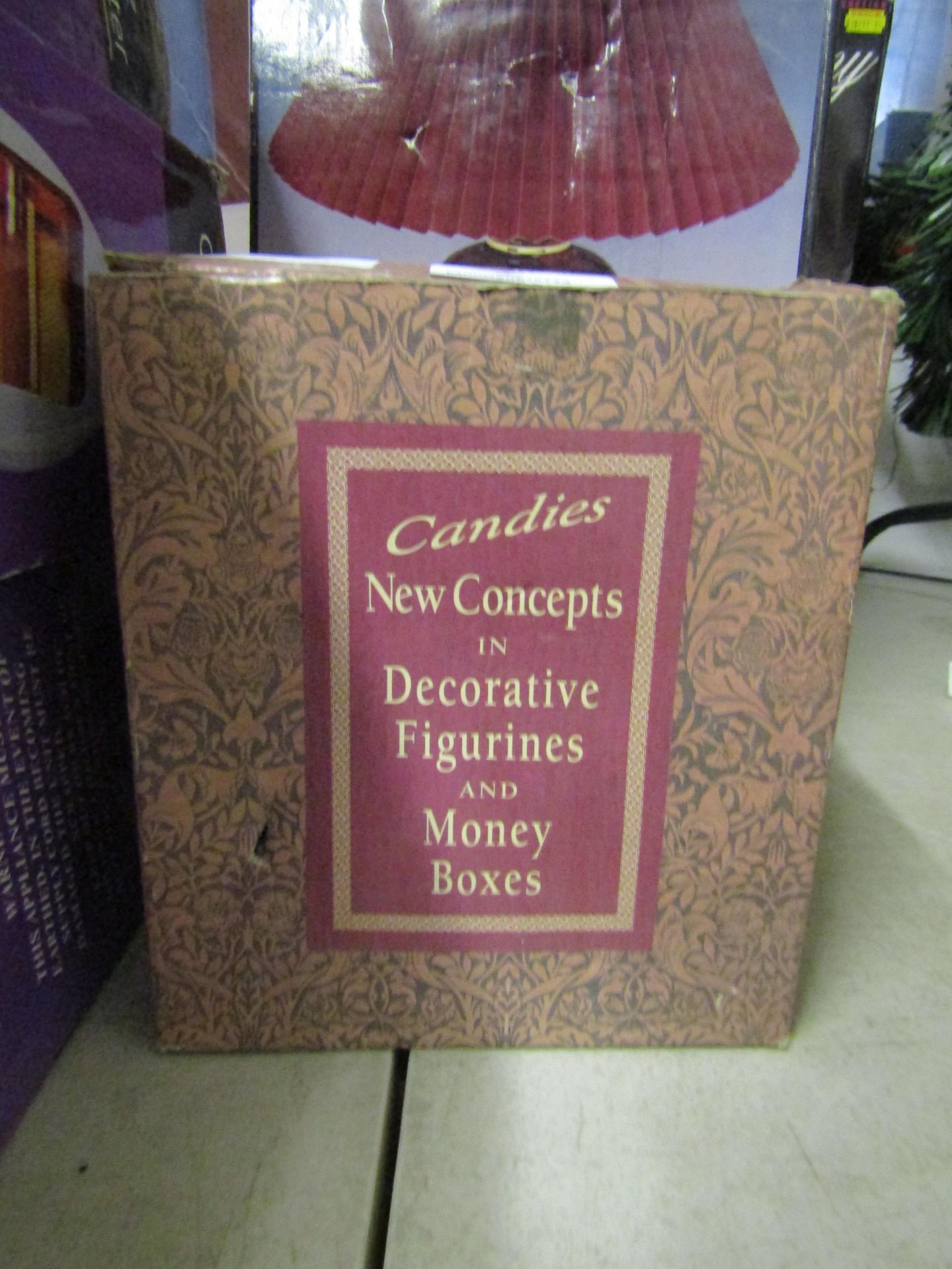 Candies New Concepts In Decorative Figurines And Money Boxes, Unchecked & Boxed.