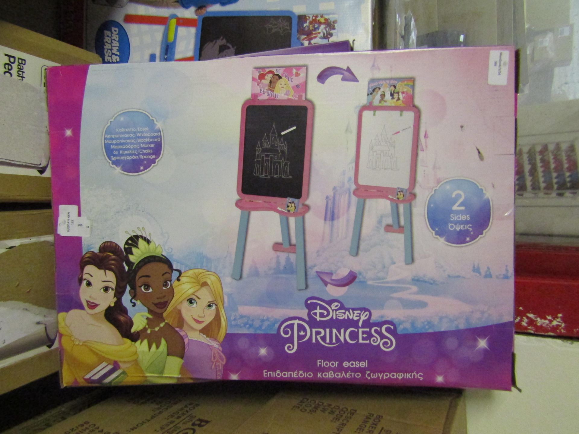 Disney Princess Floor Easel, Unchecked & Boxed.