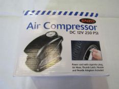 Enzo DC 12V 250PSI Air Compressor - Unchecked & Boxed.