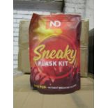 5x ND Sneaky Flask Kit - Have Fun Without Breaking The Bank - New & Packaged.