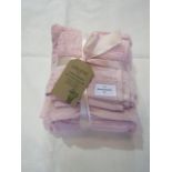 Laura Secret Luxury Bambo 8pc Towel Bale Set Pink - Unused With Tag.