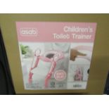 Asab Children's Anti Slip Toilet Trainer, Pink - Unchecked & Boxed.