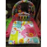 Fisher Price Deluxe Kick & Play Piano With Music & Learning Features - Very Good Condition,