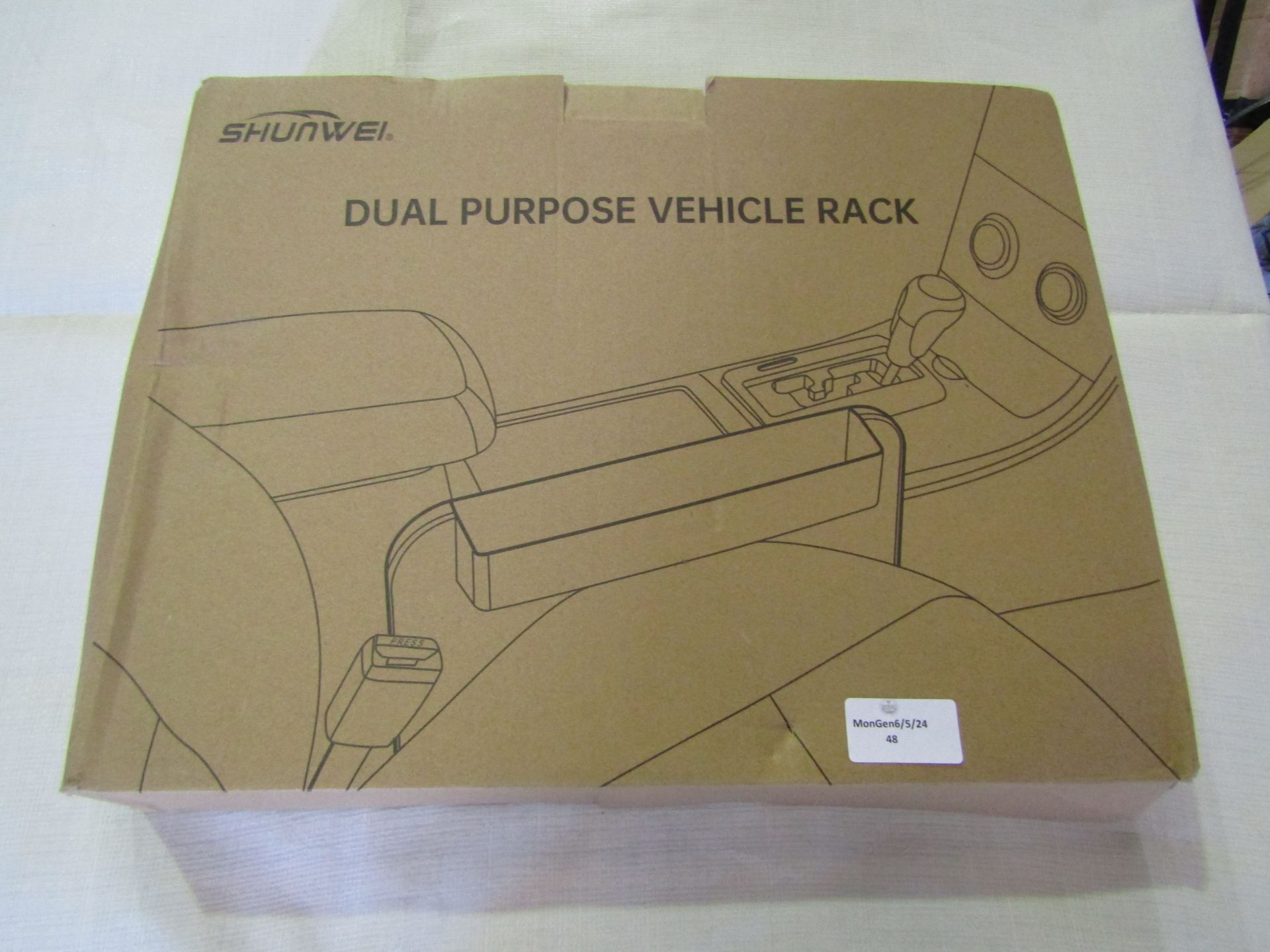 Shunwel Dual Purpose Vehicle Rack - Unchecked & Boxed.