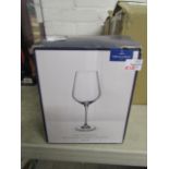 Villeroy & Boch Box Of 3 Red Wine Goblets - Unused & Boxed.