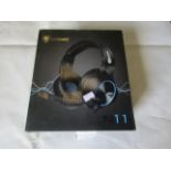 NUBWO Gaming Headset, N11 USB Headset with Microphone, Virtual 7.1 Surround Sound Gaming