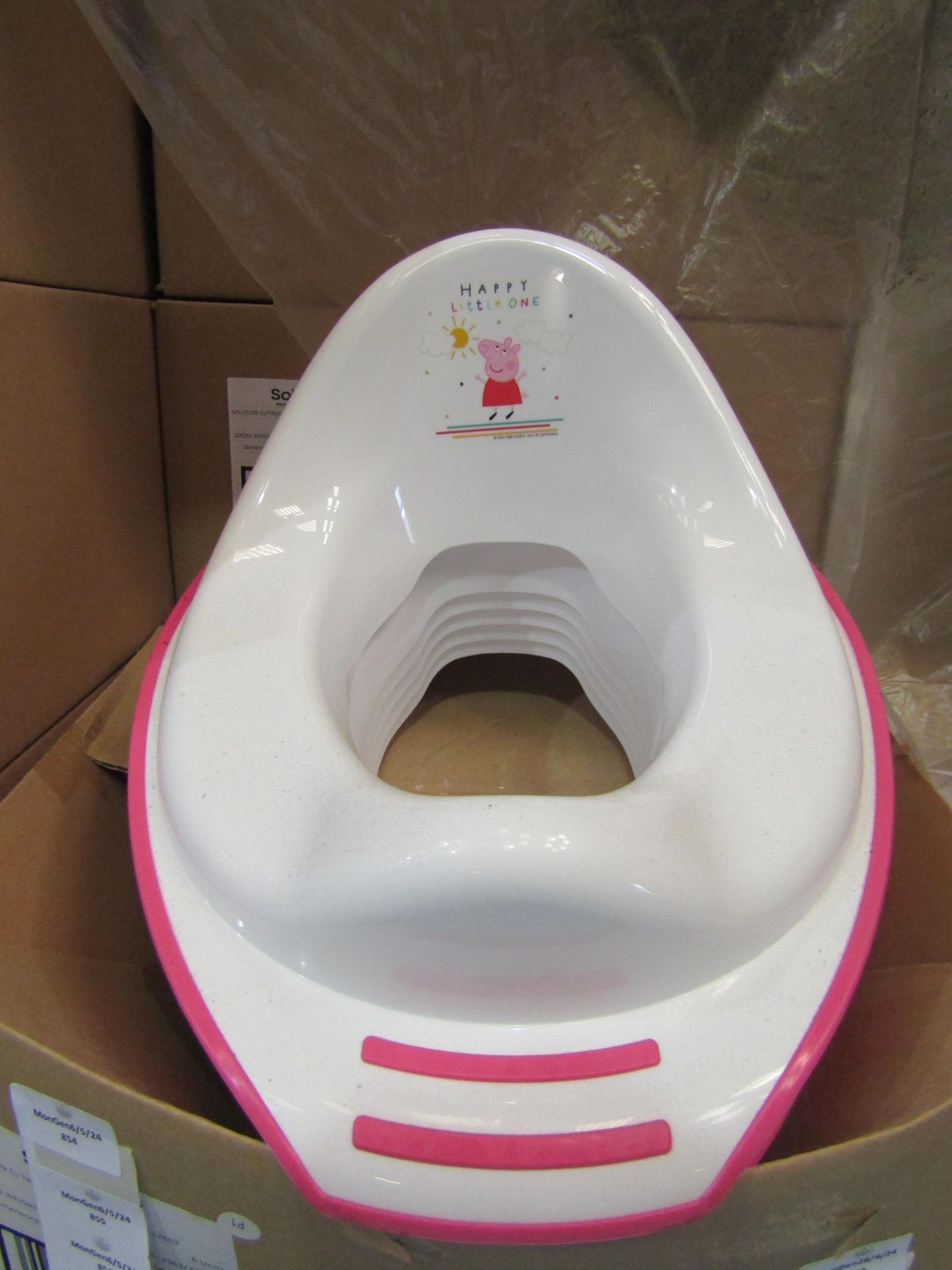 Box Of 6x Solution Peppa Pig Training Seat - New & Boxed.