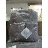 Teflon Fabric Protector Rain Coat With Inner Fleece, Size 20, Dark Brown, Unworn & Packaged.