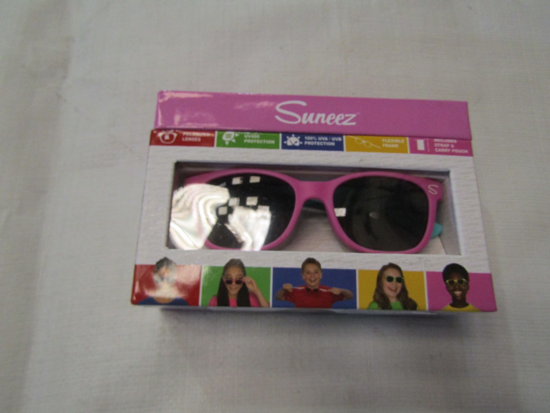 10x Suneez Sun Glasses, Pink - New & Boxed.