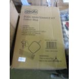 Asab Pool Maintenance Kit, Blue - Unchecked & Boxed.