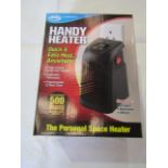 JML 500w Handy Plug In Heater - Unchecked & Boxed.