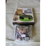 2x Items Being - 1x Asab Catch The Mouse Motion Cat Toy - 1x Asab Soft Pet Blanket, Size: 104x78cm -