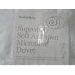 Soak & Sleep Soak & Sleep 10.5 Tog Soft As Down Microfibre King Duvet RRP 70About the Product(s)