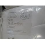 Soak & Sleep Classic Hollowfibre Duvet - Kingsize - 4.5tog RRP 60About the Product(s)Condition of