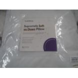 Soak & Sleep Soak & Sleep Soft As Down Microfibre Square Size Pillow - Soft/Medium RRP 24About the