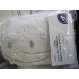 Soak & Sleep Soak & Sleep Ivory 600TC Egyptian Cotton Double 30cm Fitted Sheet RRP 42 About the