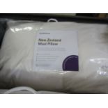 Soak & Sleep Soak & Sleep New Zealand Wool Standard Pillow - Medium/Firm RRP 48About the Product(s)