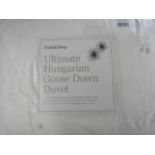 Soak & Sleep 90% Hungarian Goose Down Duvet Double 13.5 Tog RRP 225About the Product(s)Discover pure