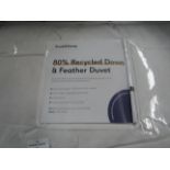 Soak & Sleep Soak & Sleep 9 Tog 80% Recycled Down Double Duvet RRP 98About the Product(s)Here's a