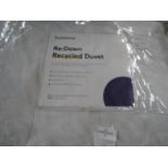 Soak & Sleep Recycle Down Duvet Superking 9 Tog RRP 200About the Product(s)Here's a down-rich