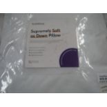 Soak & Sleep Soak & Sleep Soft As Down Microfibre Square Size Pillow - Soft/Medium RRP 24About the