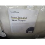 Soak & Sleep Soak & Sleep New Zealand Wool Superking Mattress Topper RRP 170About the Product(s)A