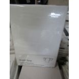 Soak & Sleep Soak & Sleep White 500TC Egyptian Cotton Single 30cm Fitted Sheet RRP 32About the