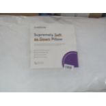 Soak & Sleep Soak & Sleep Soft As Down Microfibre Superking Chamber Pillow - Medium/Firm RRP 30About