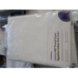 Soak & Sleep Soak & Sleep White 600TC Egyptian Cotton King Size 40cm Fitted Sheet RRP 55 About the