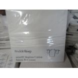 Soak & Sleep Soak & Sleep White 1000 Thread Count Supima Cotton Superking Housewife Pillowcase