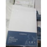 Soak & Sleep Soak & Sleep White 800 Thread Count Egyptian Cotton Single Flat Sheet RRP 30About the