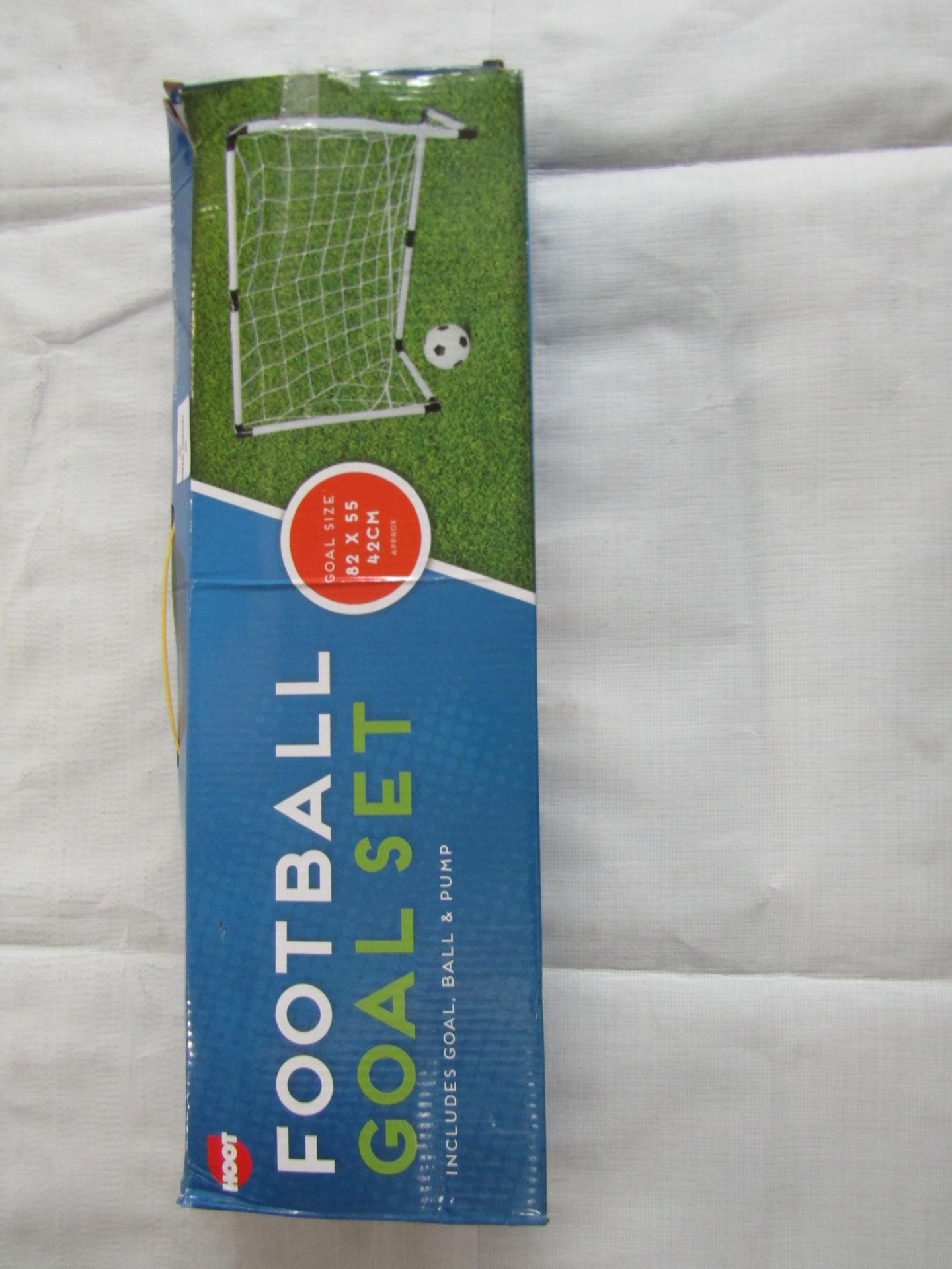 Hoot - Football Goal Set 82x55x42cm - Boxed.