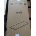 Asab - White Floating Shelf 90cm Long - Boxed.