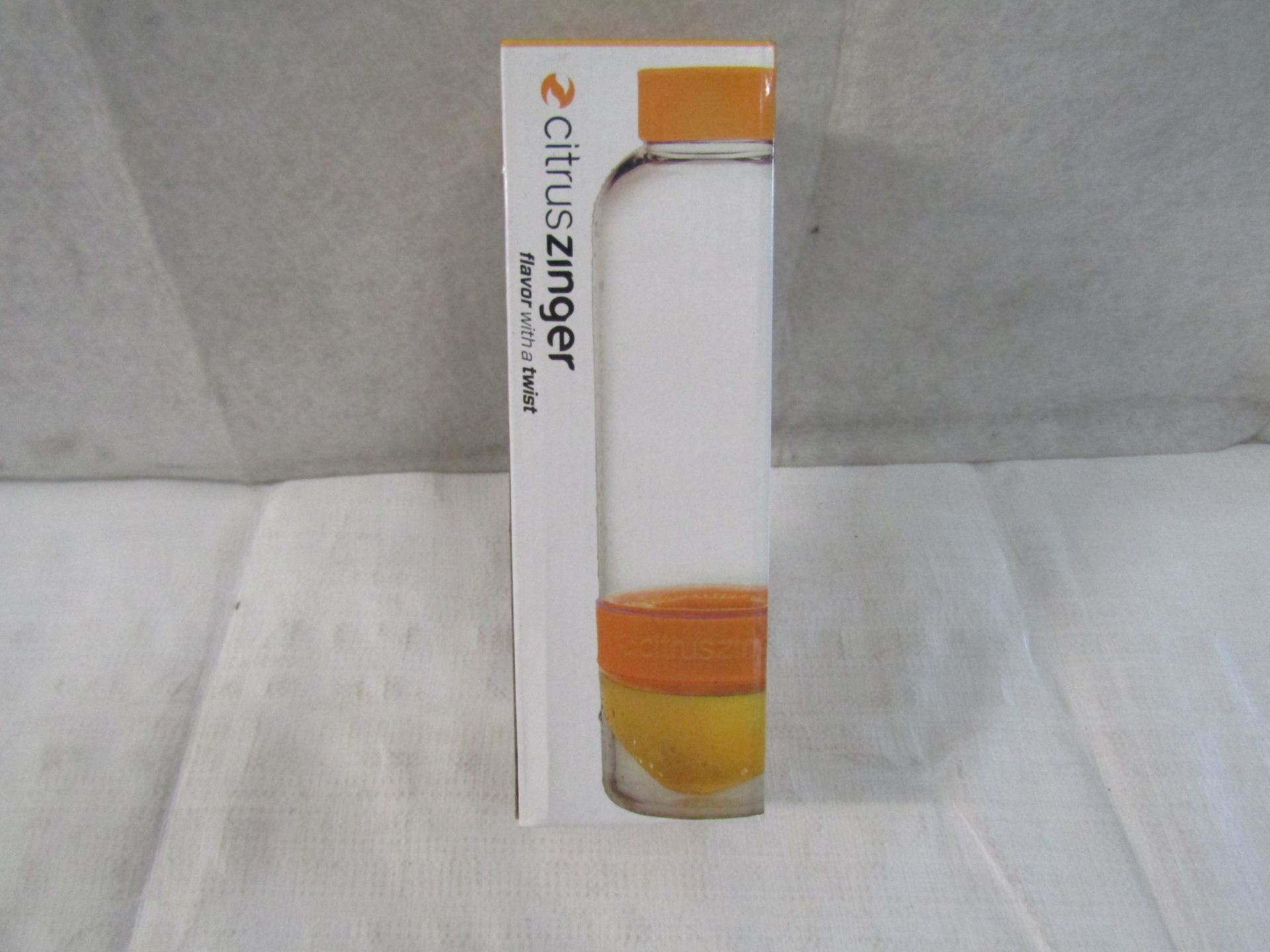 5x CitrusZinger - Infuser Water Bottles ( ORANGE ) - New.