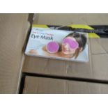 10x Secrets Hot and Cold therapy eye masks, unused and boxed