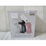 Fridja Handheld Garment Steamer RRP 90About the Product(s)Easy-to-use handheld garment steamer.