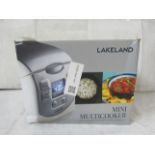Lakeland Mini Multi Cooker 1.8L RRP 55About the Product(s)Take the hard work out of home cooking