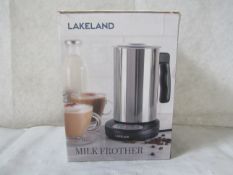 Lakeland Milk Frother and Hot Chocolate Maker RRP 60About the Product(s)Froth-topped cappuccinos,