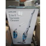 Lakeland 2-in-1 Cordless Vacuum Cleaner White RRP 120