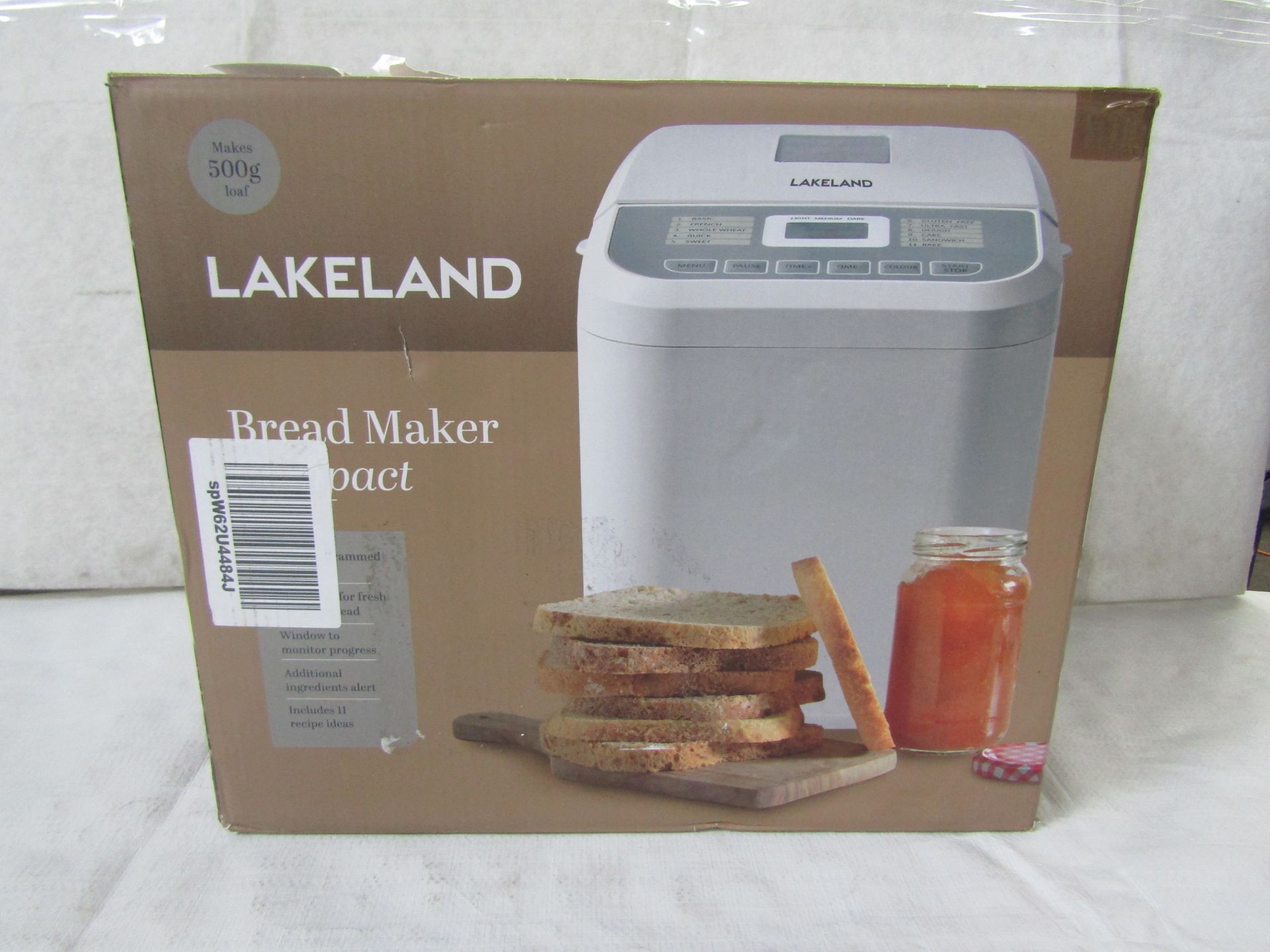 Lakeland White Compact 1lb Daily Loaf Bread Maker RRP 80About the Product(s)There's nothing like the