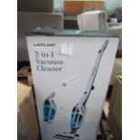 Lakeland 2-in-1 Cordless Vacuum Cleaner White RRP 120